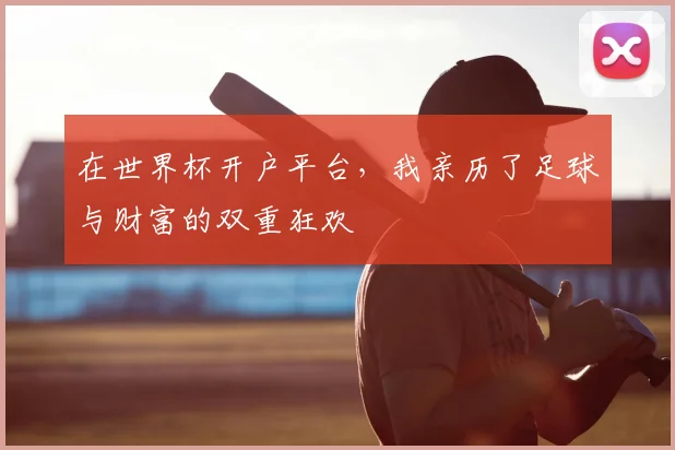 在世界杯开户平台，我亲历了足球与财富的双重狂欢